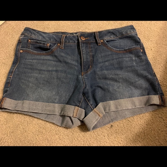 faded glory jean shorts